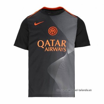Camiseta Pre Partido del Inter Milan 2025-2026 Negro Camiseta Pre Partido del Inter Milan 2025-2026 Negro