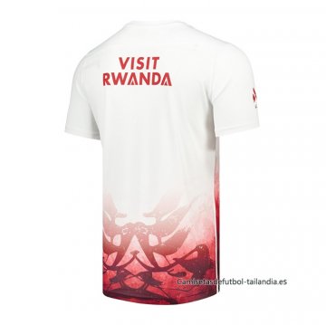 Camiseta Pre Partido del Paris Saint-Germain 2025-2026 Blanco Rojo