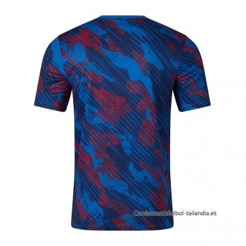 Camiseta Pre Partido del Rangers 2025-2026 Azul