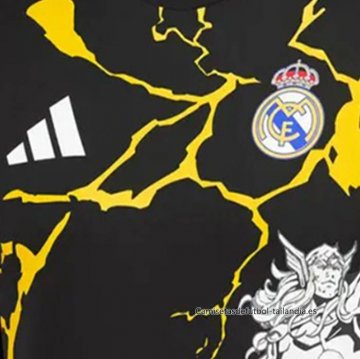 Camiseta Pre Partido del Real Madrid 2025-2026 Negro