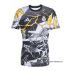 Camiseta Pre Partido del Real Madrid 2025-2026 Negro Blanco