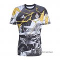 Camiseta Pre Partido del Real Madrid 2025-2026 Negro Blanco