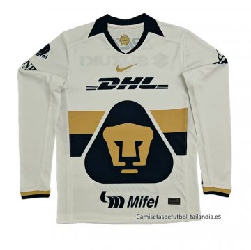 1ª Camiseta Pumas UNAM Manga Larga 2025-2026 1ª Camiseta Pumas UNAM Manga Larga 2025-2026