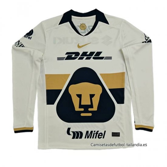 1ª Camiseta Pumas UNAM Manga Larga 2025-2026 - Haga un click en la imagen para cerrar