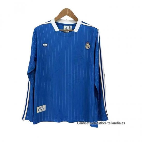 Camiseta Real Madrid Icon Manga Larga 2025-2026 - Haga un click en la imagen para cerrar