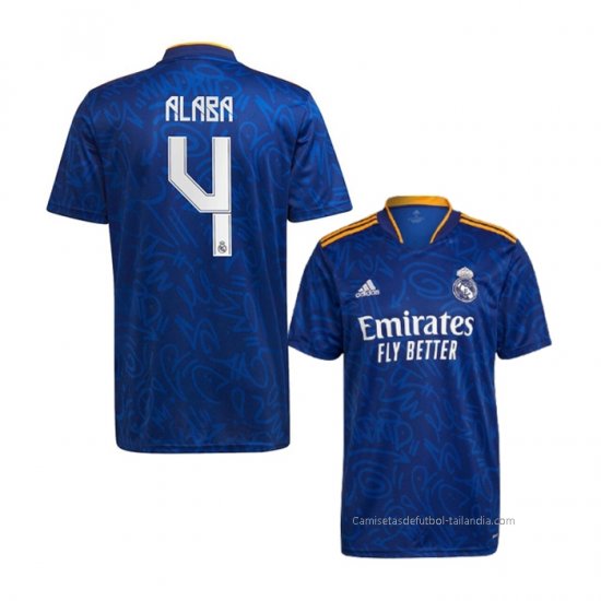 2ª Camiseta Real Madrid Jugador Alaba 2021-2022 - Haga un click en la imagen para cerrar