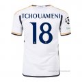 1ª Camiseta Real Madrid Jugador Tchouameni 2023-2024
