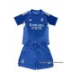 Camiseta Real Madrid Portero Nino 2025-2026 Azul