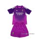 Camiseta Real Madrid Portero Nino 2025-2026 Purpura