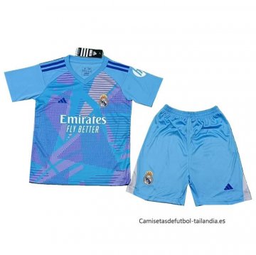 1ª Camiseta Real Madrid Portero Nino 2024-2025 1ª Camiseta Real Madrid Portero Nino 2024-2025