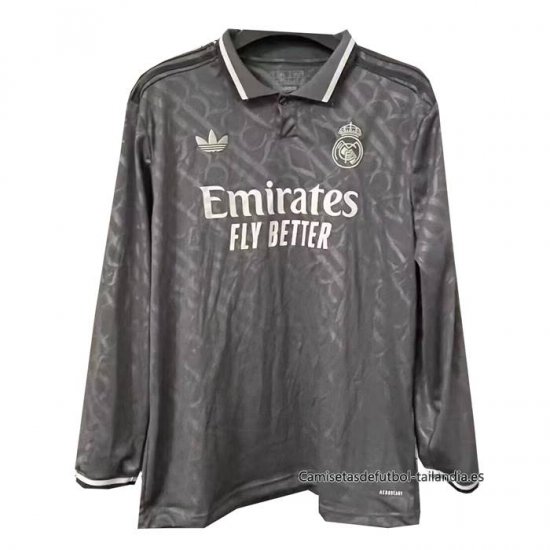 3ª Camiseta Real Madrid Manga Larga 2024-2025 - Haga un click en la imagen para cerrar