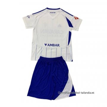 1ª Camiseta Real Zaragoza Nino 2024-2025