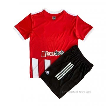1ª Camiseta Sheffield United Nino 2021-2022
