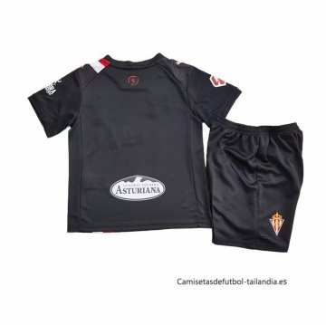 2ª Camiseta Sporting de Gijon Nino 2025-2026