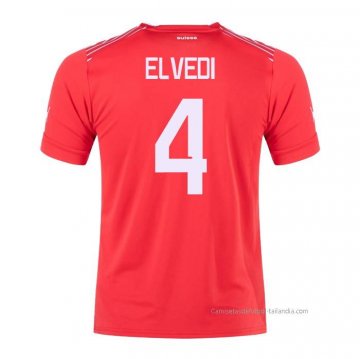 1ª Camiseta Suiza Jugador Elvedi 2022