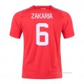 1ª Camiseta Suiza Jugador Zakaria 2022