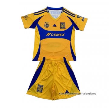 1ª Camiseta Tigres UANL Nino 2024-2025