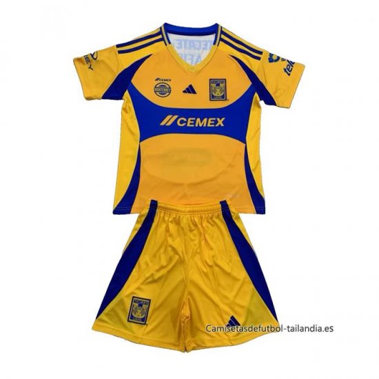 1ª Camiseta Tigres UANL Nino 2024-2025 - Haga un click en la imagen para cerrar