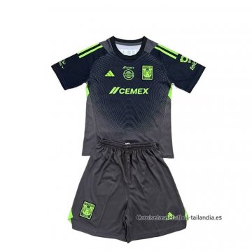 Camiseta Tigres UANL Special Nino 2025-2026 Negro Camiseta Tigres UANL Special Nino 2025-2026 Negro