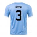 1ª Camiseta Uruguay Jugador D.Godin 2022