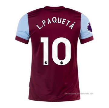 1ª Camiseta West Ham Jugador L.Paqueta 2023-2024