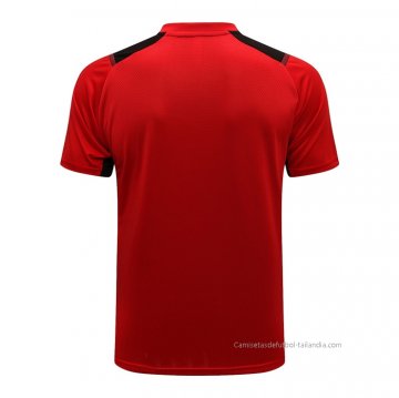 Camiseta de Entrenamiento AC Milan 2021-2022 Rojo