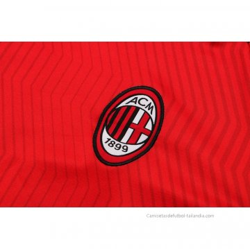 Camiseta de Entrenamiento AC Milan 2021-2022 Rojo