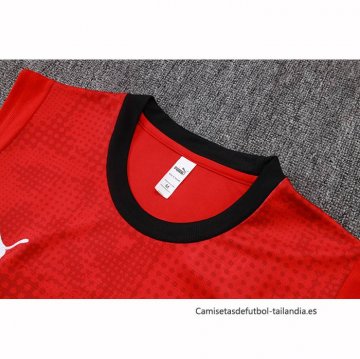 Camiseta de Entrenamiento AC Milan Sin Mangas 2025-2026 Rojo