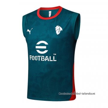 Camiseta de Entrenamiento AC Milan Sin Mangas 2025-2026 Verde