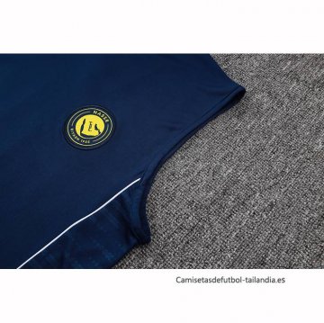Camiseta de Entrenamiento Al Nassr Sin Mangas 2025-2026 Azul