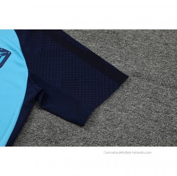 Camiseta de Entrenamiento Atletico Madrid 2022-2023 Azul