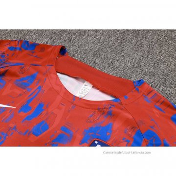 Camiseta de Entrenamiento Atletico Madrid 2023-2024 Rojo