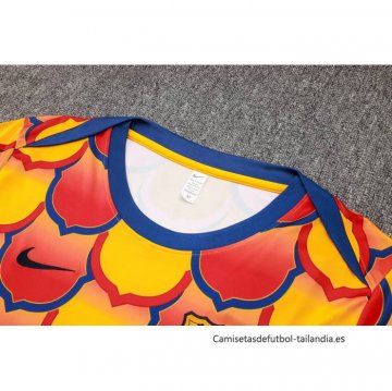 Camiseta de Entrenamiento Barcelona 2024-2025 Amarillo
