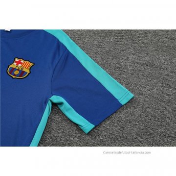 Camiseta de Entrenamiento Barcelona 2023-2024 Azul
