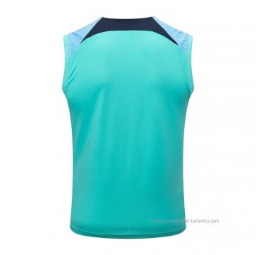 Camiseta de Entrenamiento Barcelona Sin Mangas 2022-2023 Verde