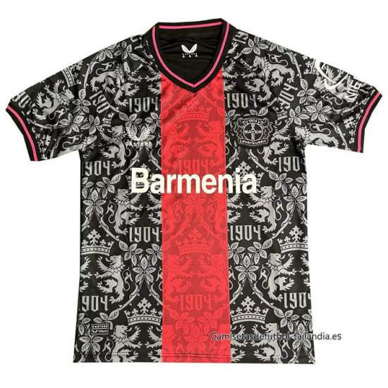 Camiseta de Entrenamiento Bayer Leverkusen 2024-2025 Negro - Haga un click en la imagen para cerrar