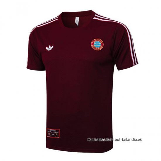 Camiseta de Entrenamiento Bayern Munich 2025-2026 Rojo - Haga un click en la imagen para cerrar