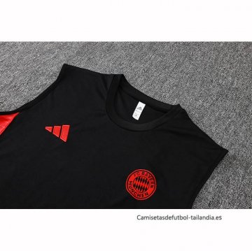 Camiseta de Entrenamiento Bayern Munich Sin Mangas 2025-2026 Negro