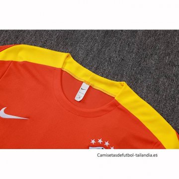Camiseta de Entrenamiento Brasil 2025-2026 Naranja