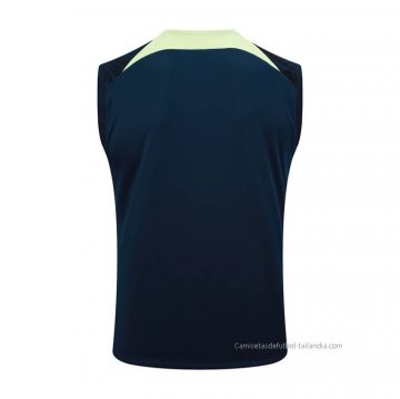 Camiseta de Entrenamiento Brasil Sin Mangas 2023-2024 Azul