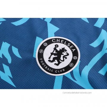 Camiseta de Entrenamiento Chelsea 2022-2023 Azul