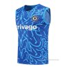 Camiseta de Entrenamiento Chelsea Sin Mangas 2022-2023 Azul Camiseta de Entrenamiento Chelsea Sin Mangas 2022-2023 Azul
