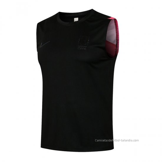 Camiseta de Entrenamiento Corea del Sur Sin Mangas 2021-2022 Negro - Haga un click en la imagen para cerrar