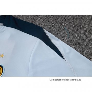 Camiseta de Entrenamiento Francia 2024-2025 Azul Claro