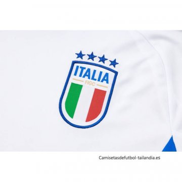 Camiseta de Entrenamiento Italia 2024-2025 Blanco