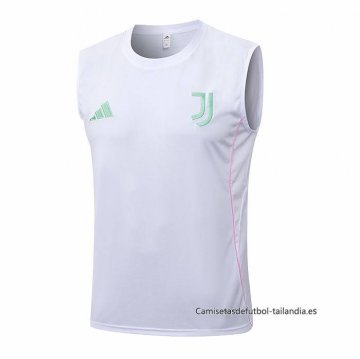 Camiseta de Entrenamiento Juventus Sin Mangas 2025-2026 Blanco