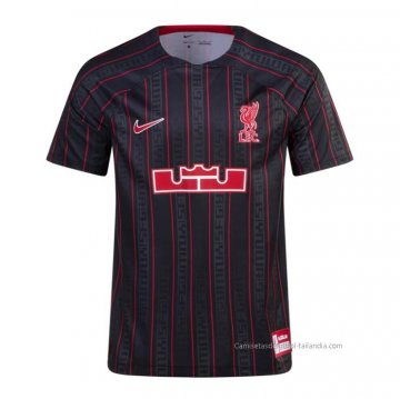 Camiseta de Entrenamiento Liverpool x LeBron James 2023 Camiseta de Entrenamiento Liverpool x LeBron James 2023