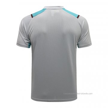 Camiseta de Entrenamiento Manchester City 2021-2022 Gris