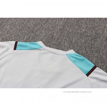 Camiseta de Entrenamiento Manchester City 2021-2022 Gris