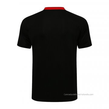 Camiseta de Entrenamiento Manchester United 2021-2022 Negro